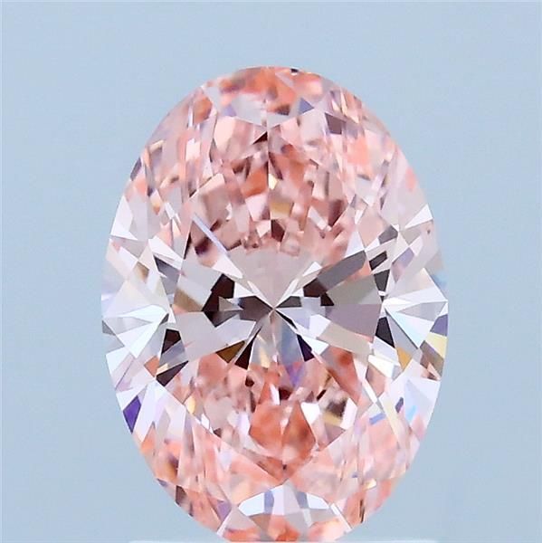 1.51 CT Fancy Vivid Pink OVAL