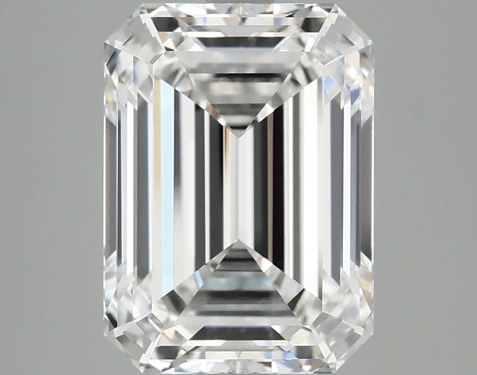 4.09 ct. emerald Lab Grown Diamond front image