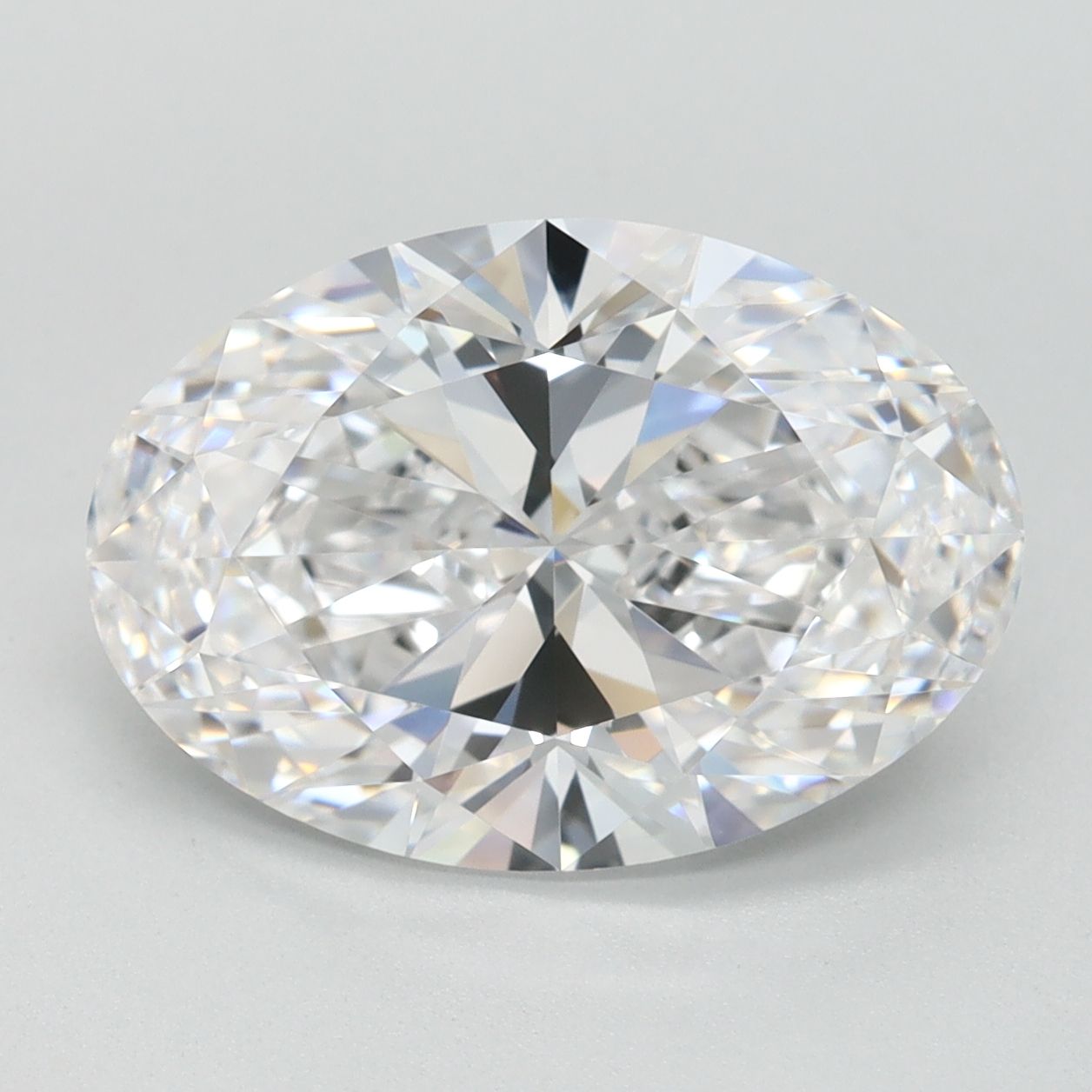 3.72 ct. oval Lab Grown Diamond front image