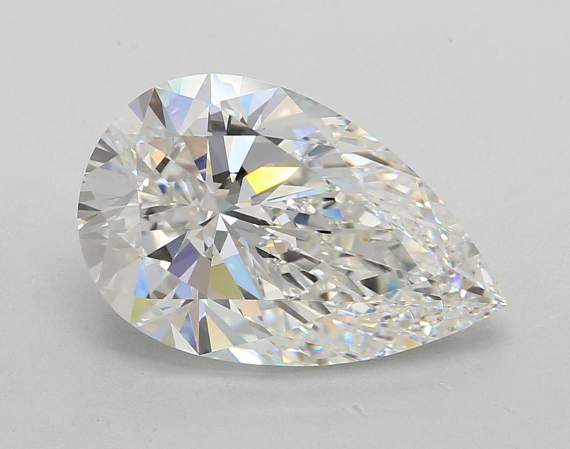 5.06 ct. pear Lab Grown Diamond front image