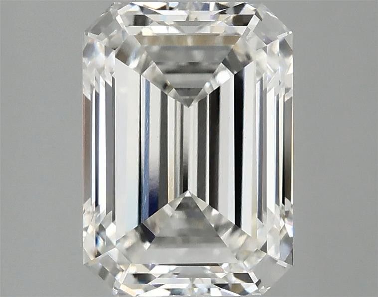 2.67 ct. emerald Lab Grown Diamond front image