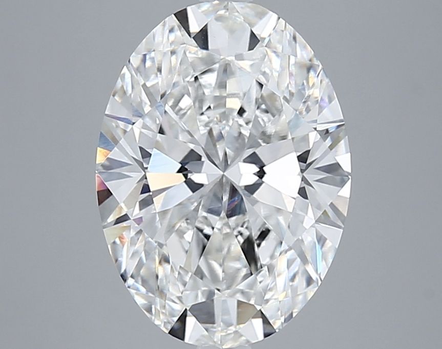 5.06 ct. oval Lab Grown Diamond front image