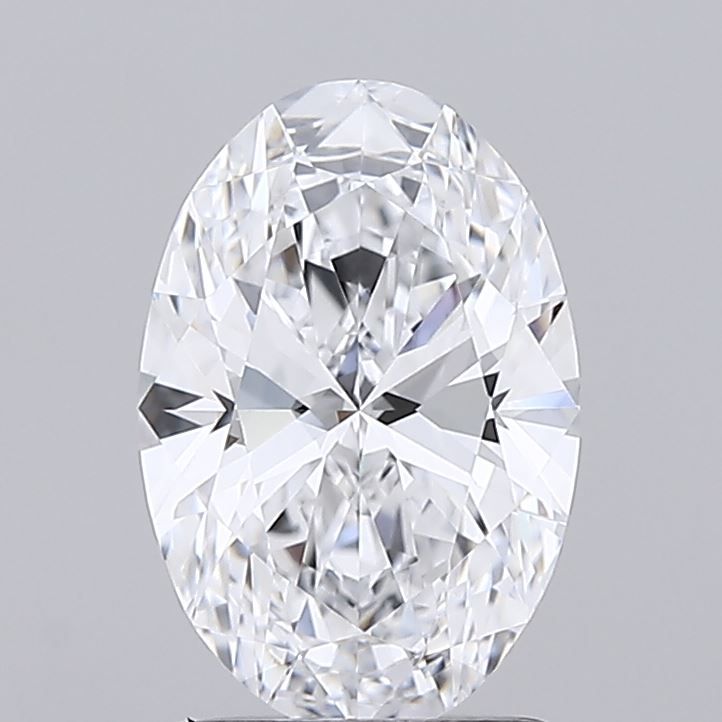 1.56 ct. oval Lab Grown Diamond front image