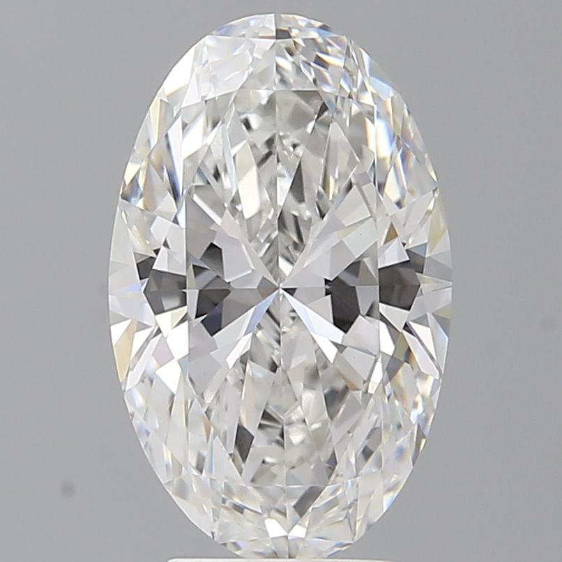 4.07 ct. oval Lab Grown Diamond front image