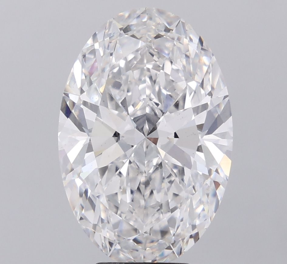 7.26 ct. oval Lab Grown Diamond front image