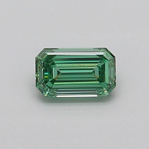 0.32 CT Fancy Vivid Green EMERALD