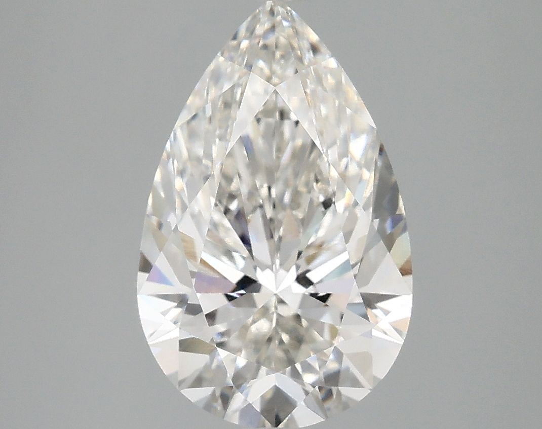 3.02 ct. pear Lab Grown Diamond front image