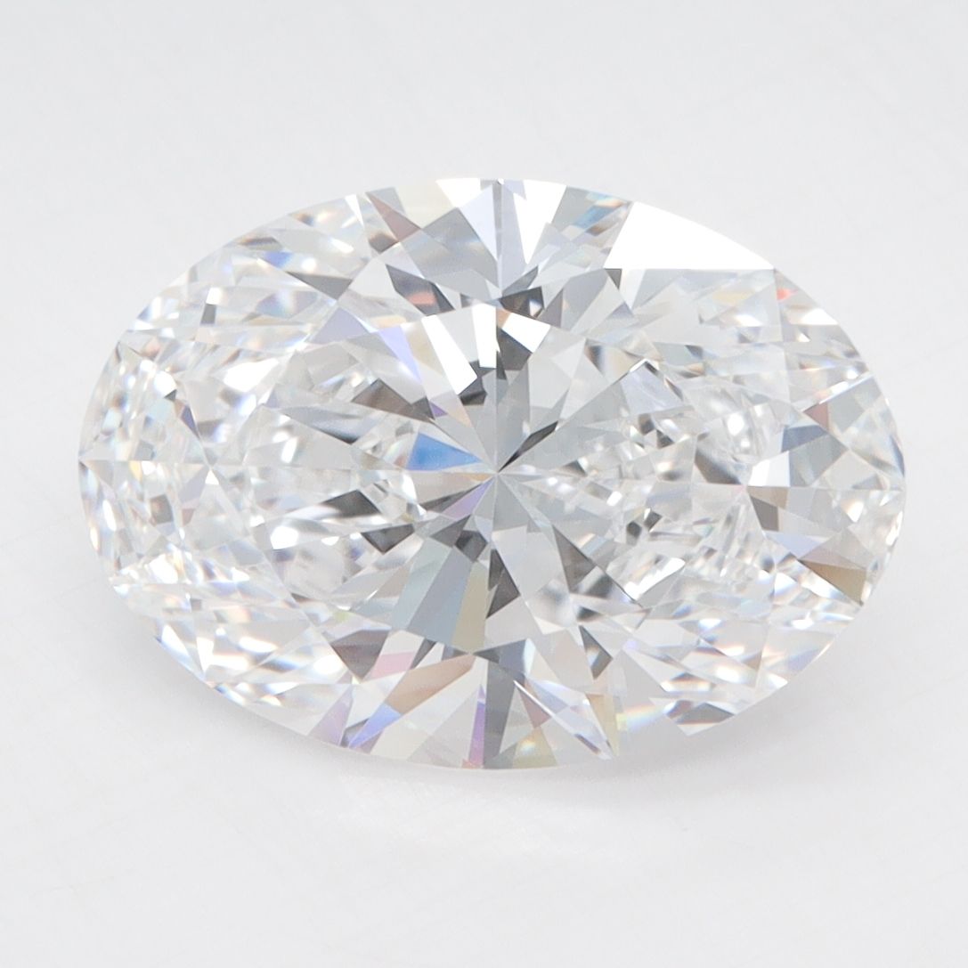 4.11 ct. oval Lab Grown Diamond front image
