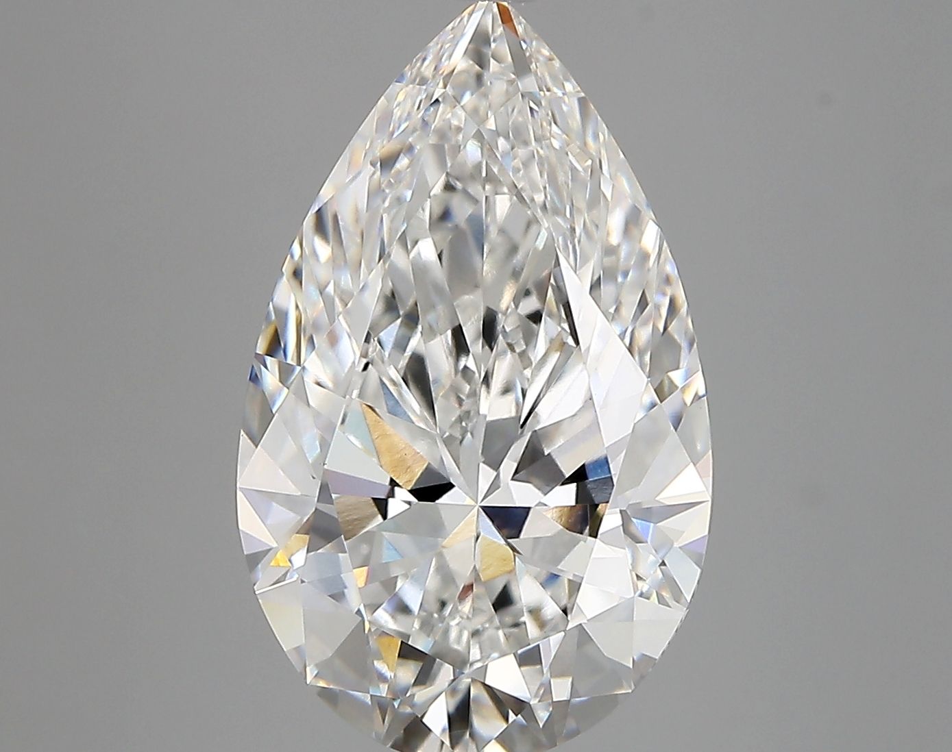 5.80 ct. pear Lab Grown Diamond front image