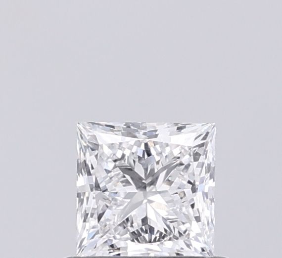 0.58 ct. princess Lab Grown Diamond front image