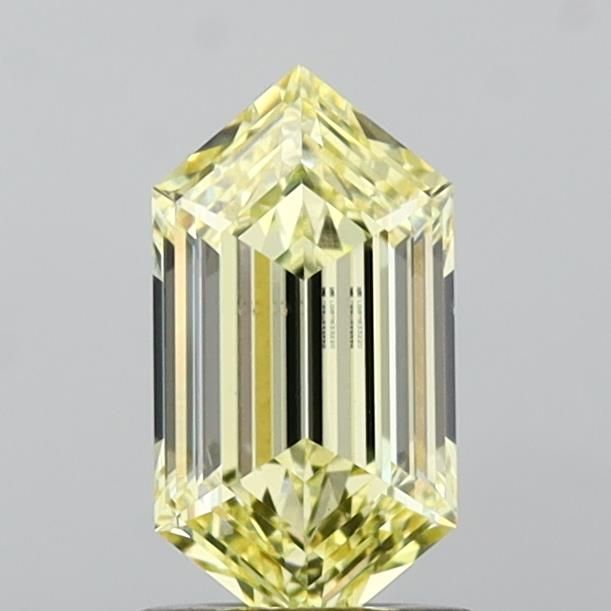 1.04 CT Fancy Yellow HEXAGONAL