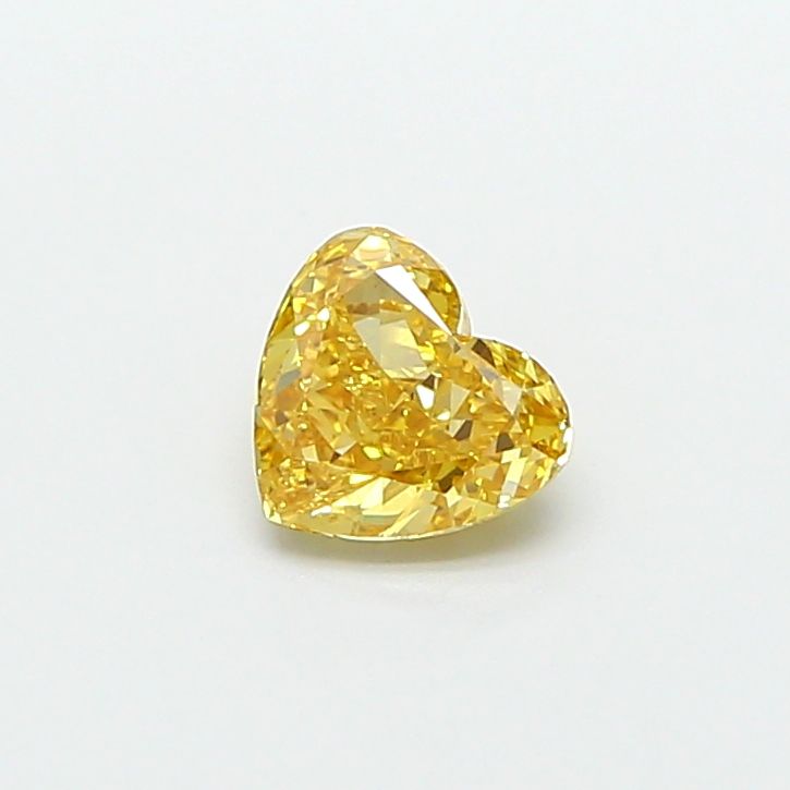 1.03 CT Fancy Intense Yellow HEART