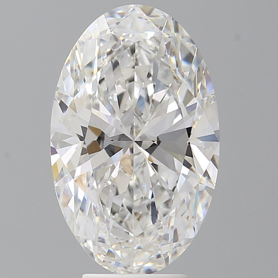 5.59 ct. oval Lab Grown Diamond front image