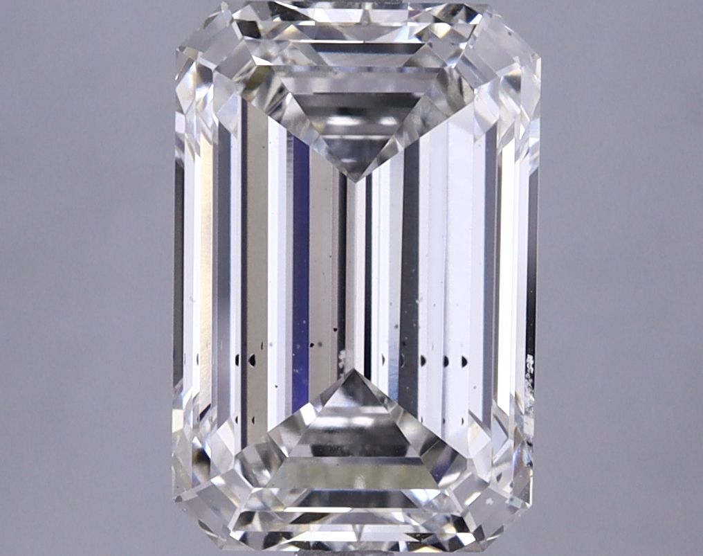 3.79 ct. emerald Lab Grown Diamond front image
