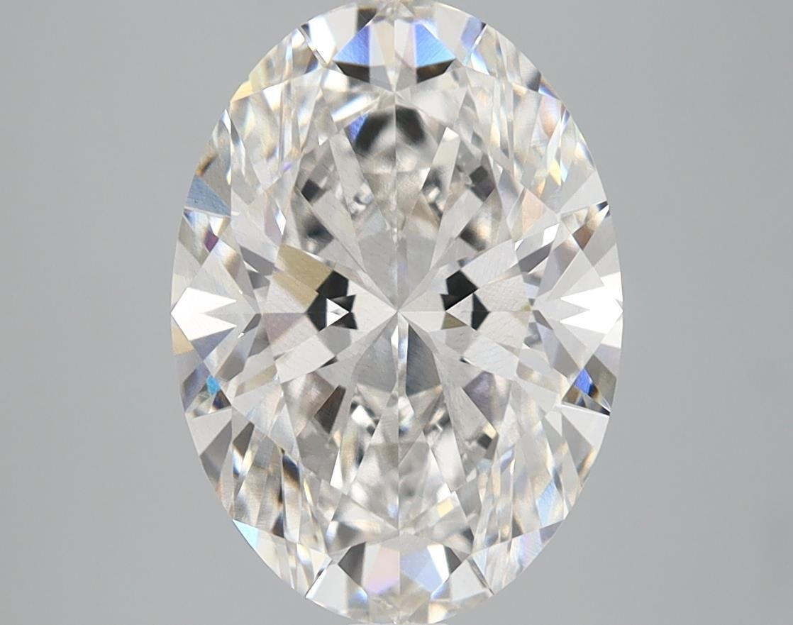 3.82 ct. oval Lab Grown Diamond front image
