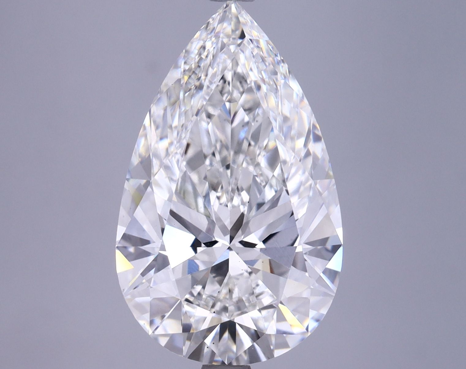 5.67 ct. pear Lab Grown Diamond front image