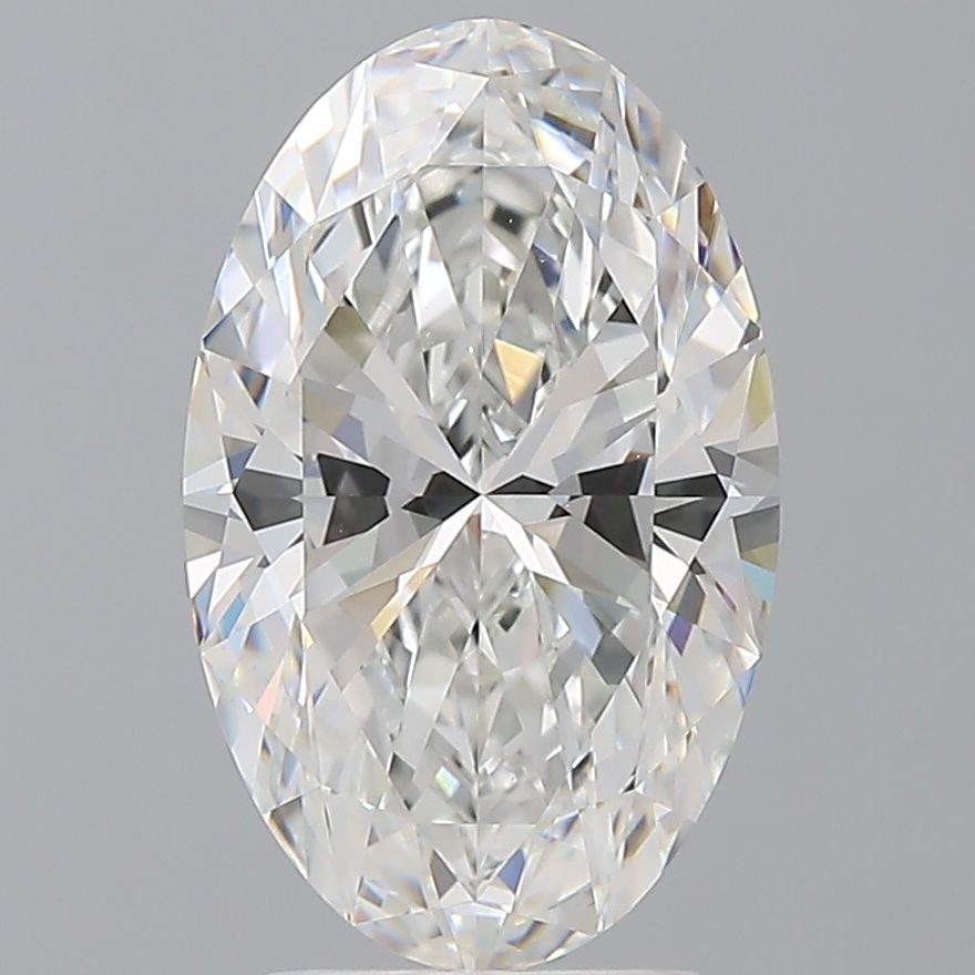 3.50 ct. oval Lab Grown Diamond front image