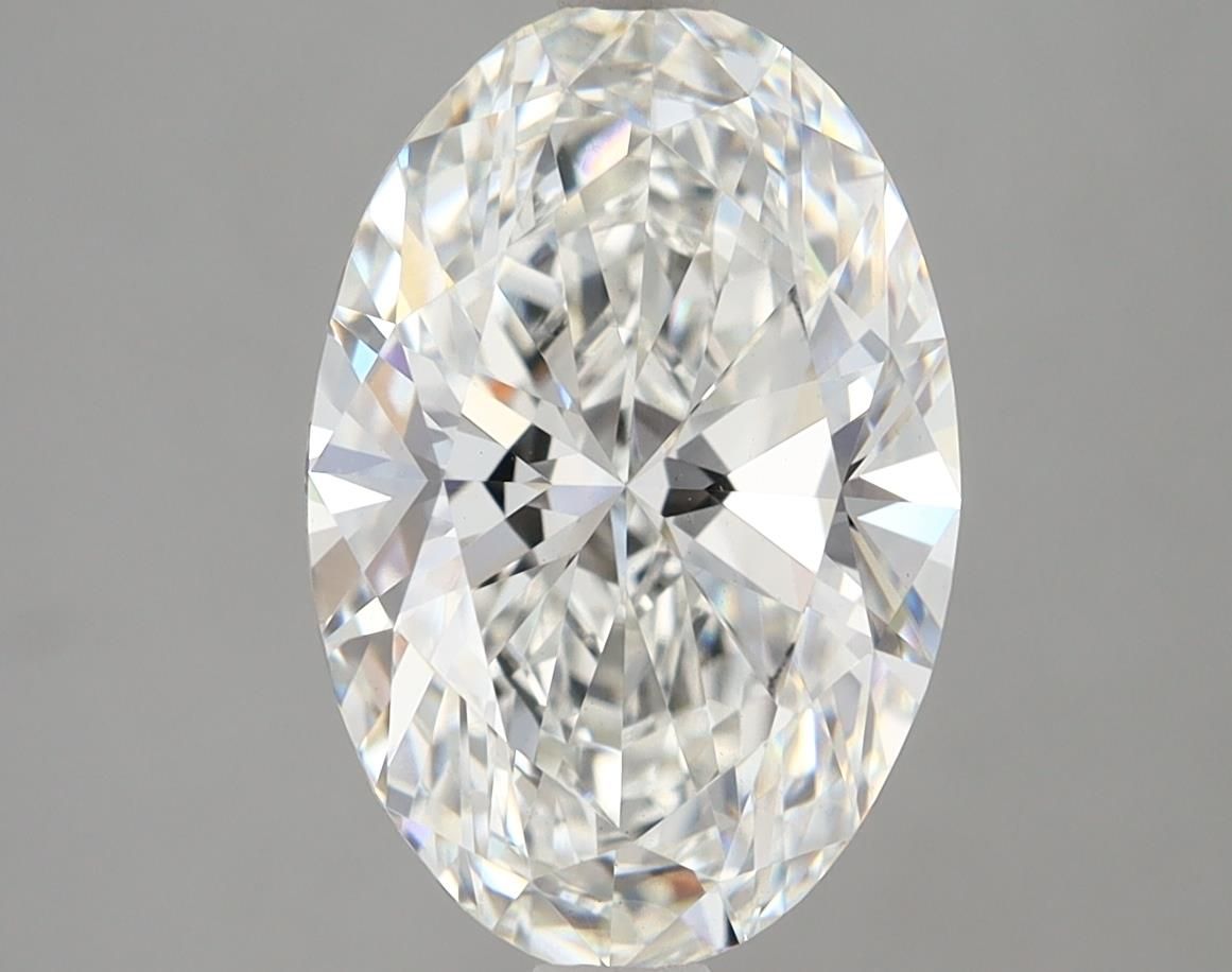 3.34 ct. oval Lab Grown Diamond front image