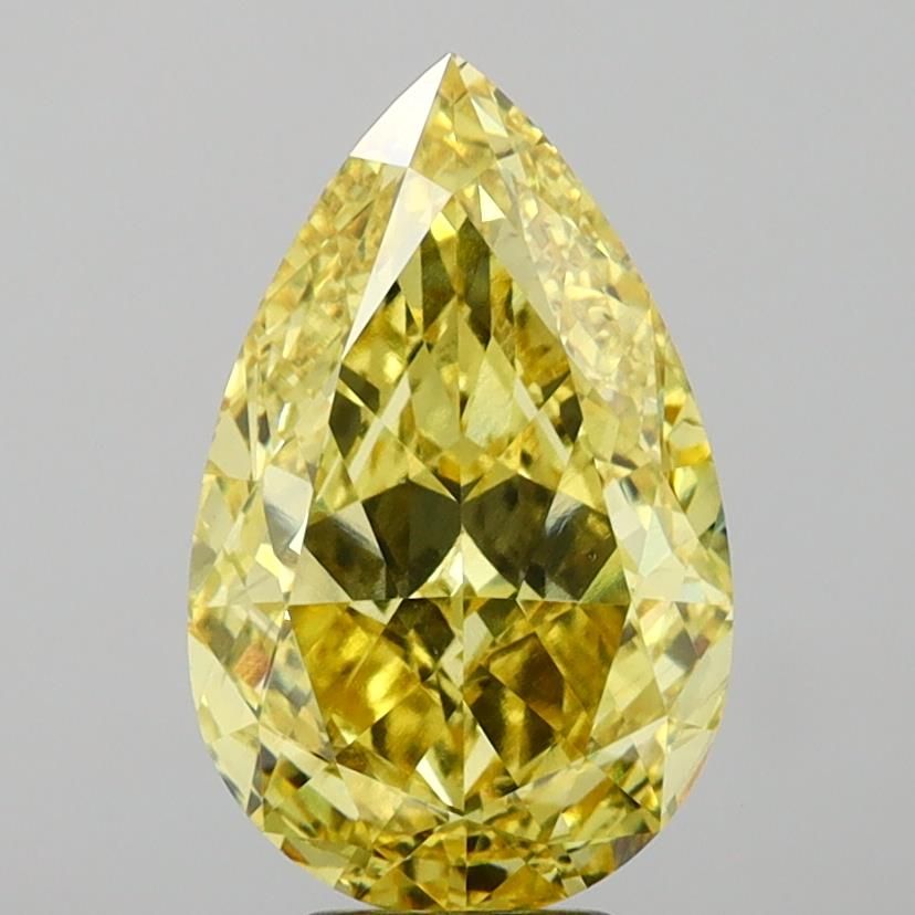 7.04 ct. pear Lab Grown Diamond front image