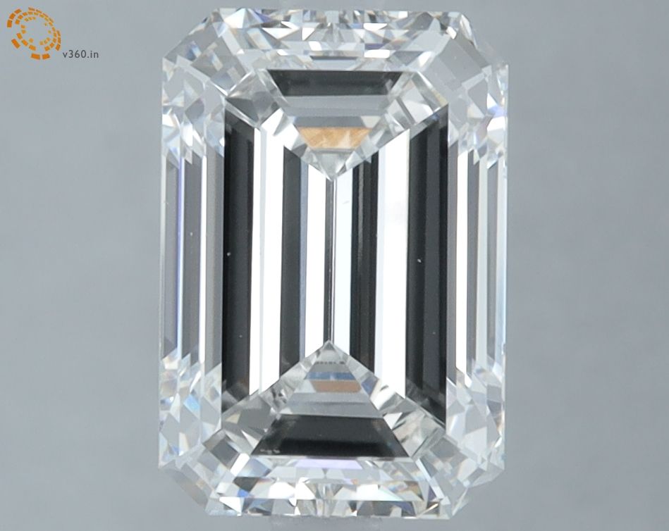 3.10 ct. emerald Lab Grown Diamond front image