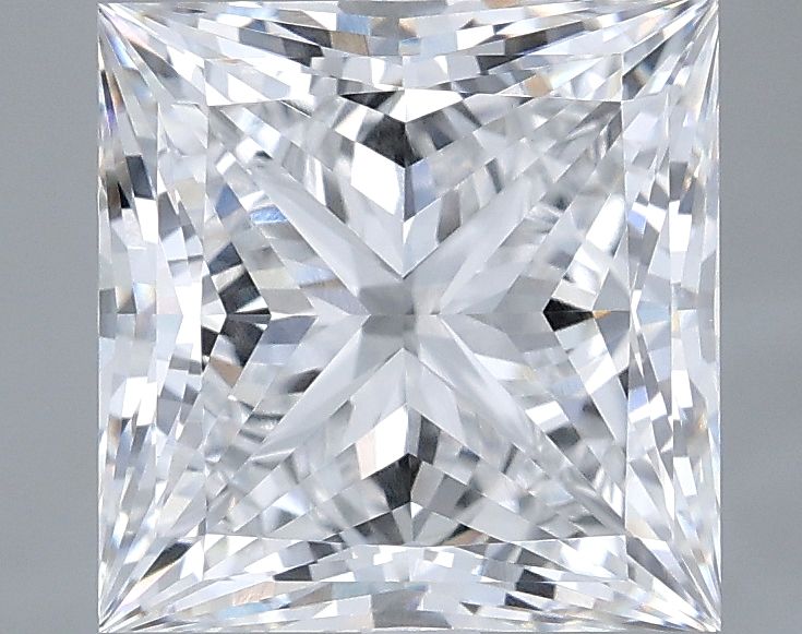 4.03 ct. princess Lab Grown Diamond front image