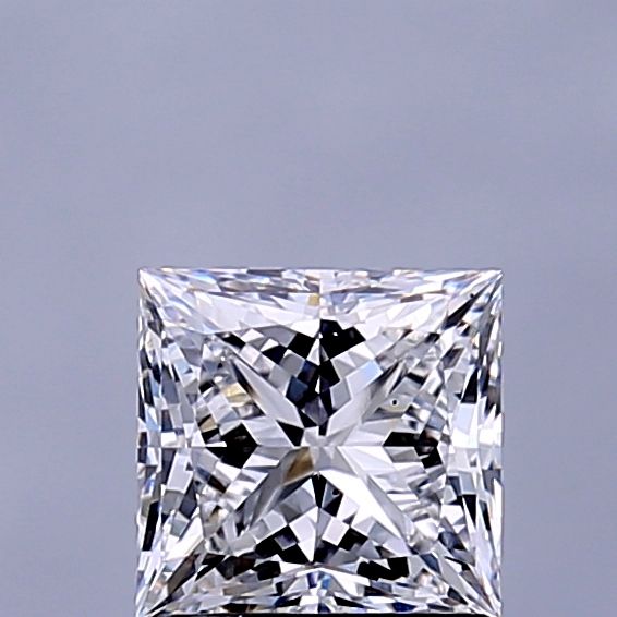 1.27 ct lab-grown Princess Diamond