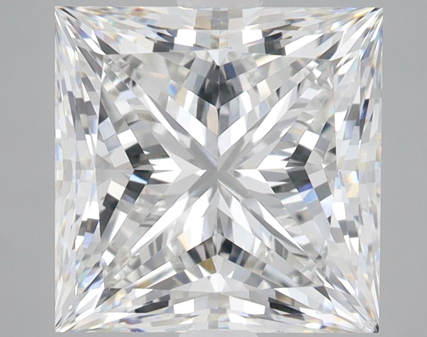 5.00 ct. princess Lab Grown Diamond front image