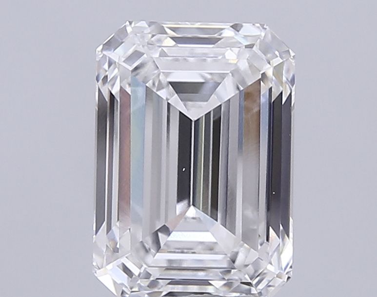6.76 ct. emerald Lab Grown Diamond front image