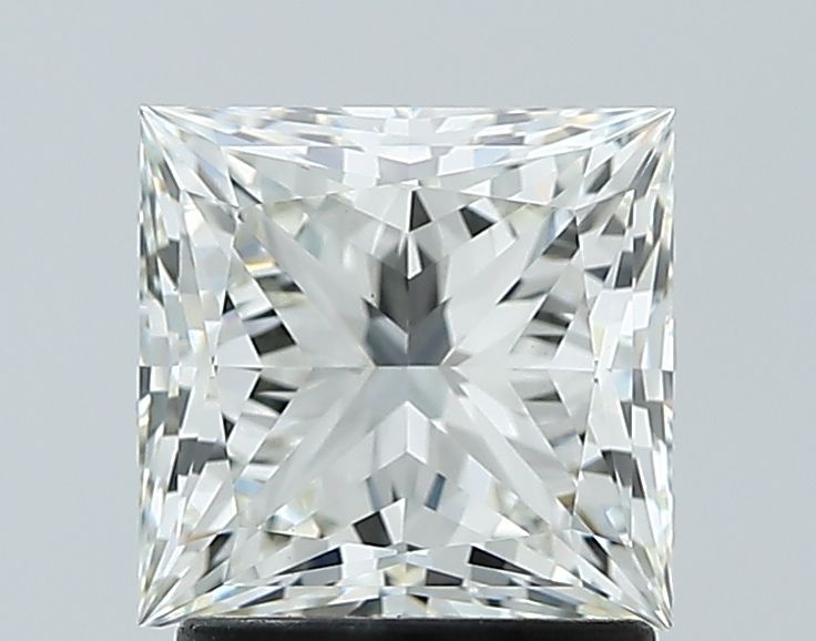 1.76 ct. princess Lab Grown Diamond front image