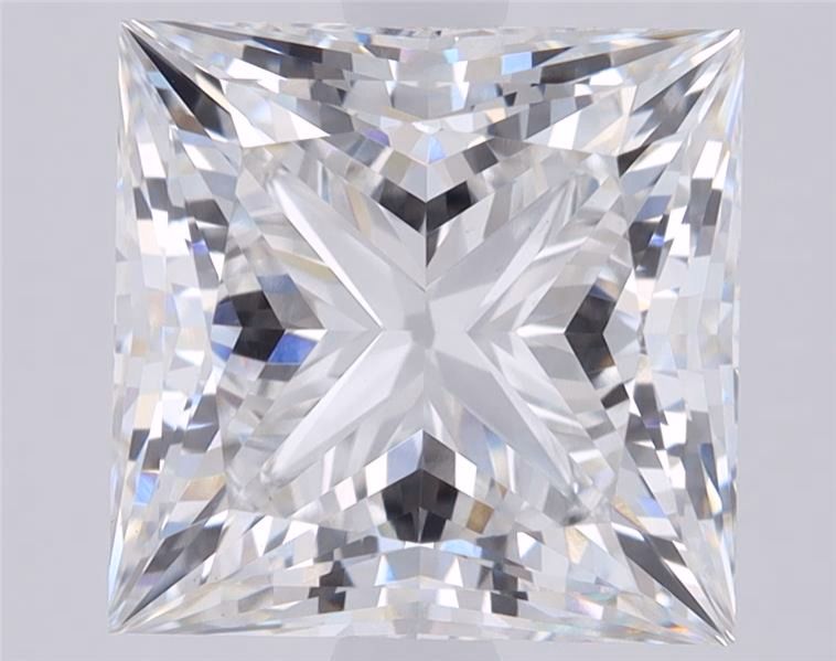 3.74 ct. princess Lab Grown Diamond front image