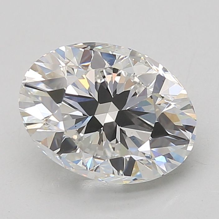 3.40 ct. oval Lab Grown Diamond front image