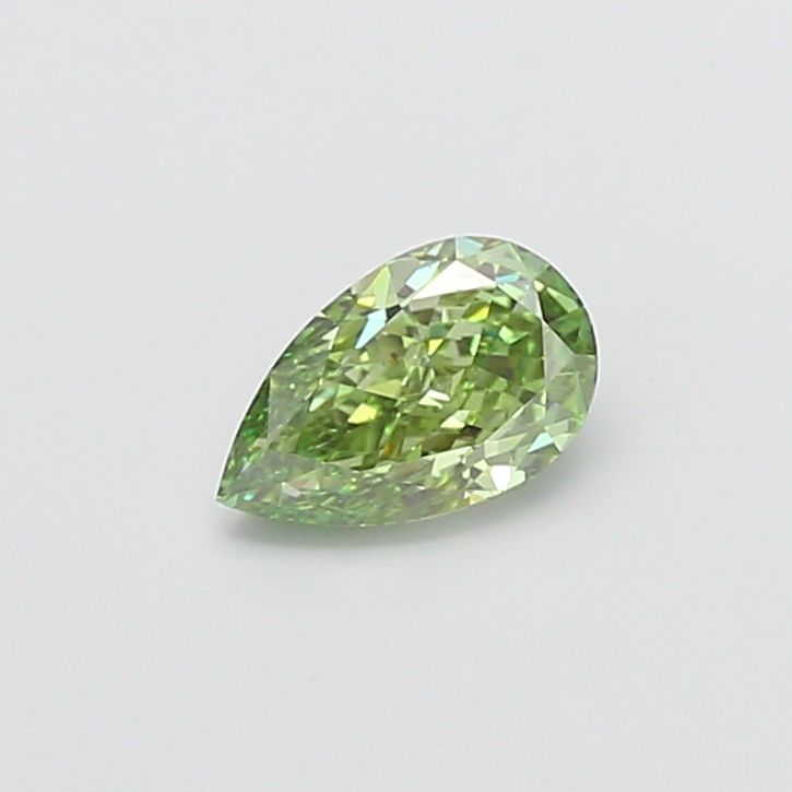 1.01 CT Fancy Vivid Green PEAR