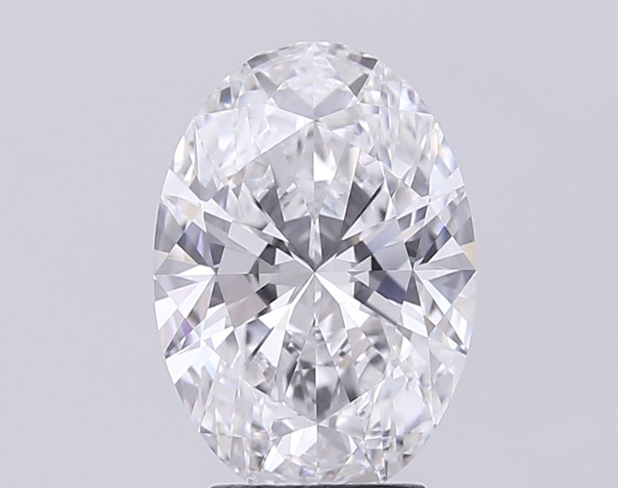 3.57 ct. oval Lab Grown Diamond front image