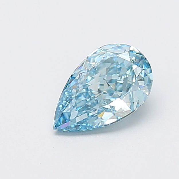 1.11 CT Fancy Vivid Blue PEAR