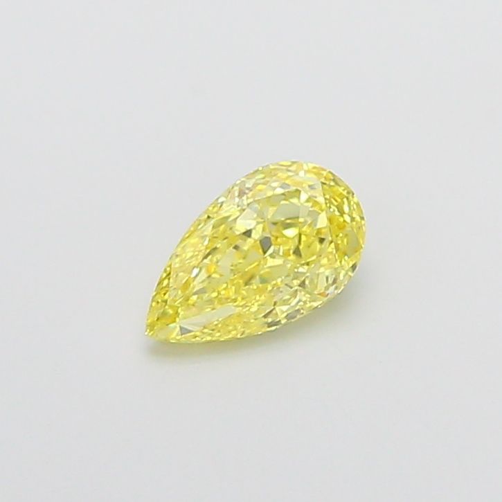 0.73 CT Fancy Intense Yellow PEAR