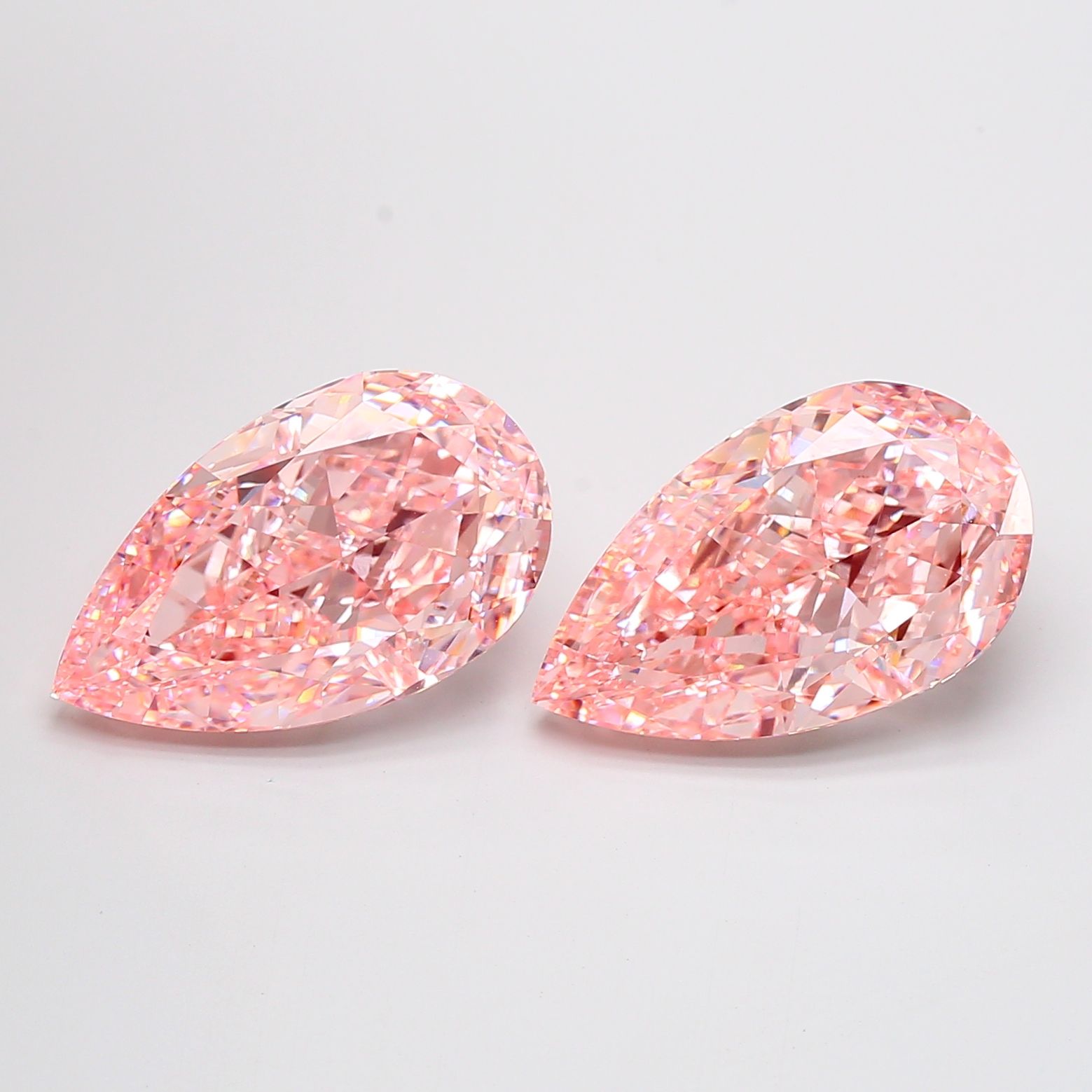 15.61 ct. pear Lab Grown Diamond front image