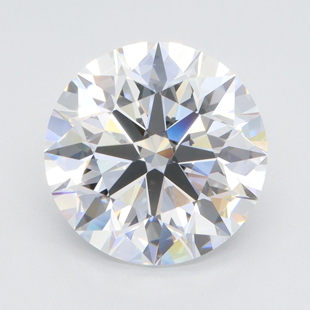 Diamant Rond 4.01 ct - Couleur D - Pureté VVS1
