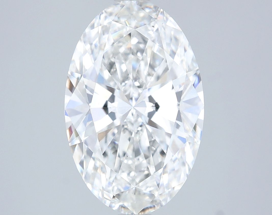 3.50 ct. oval Lab Grown Diamond front image