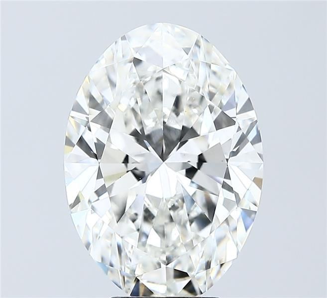 5.00 ct. oval Lab Grown Diamond front image