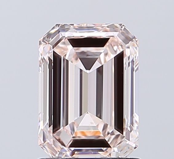 1.52 CT Fancy Light Brownish Pink EMERALD