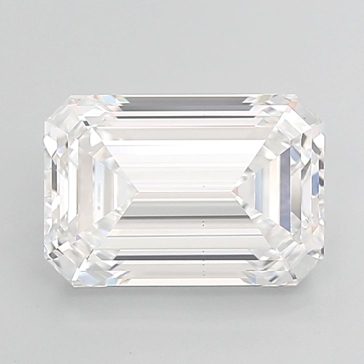6.08 ct. emerald Lab Grown Diamond front image