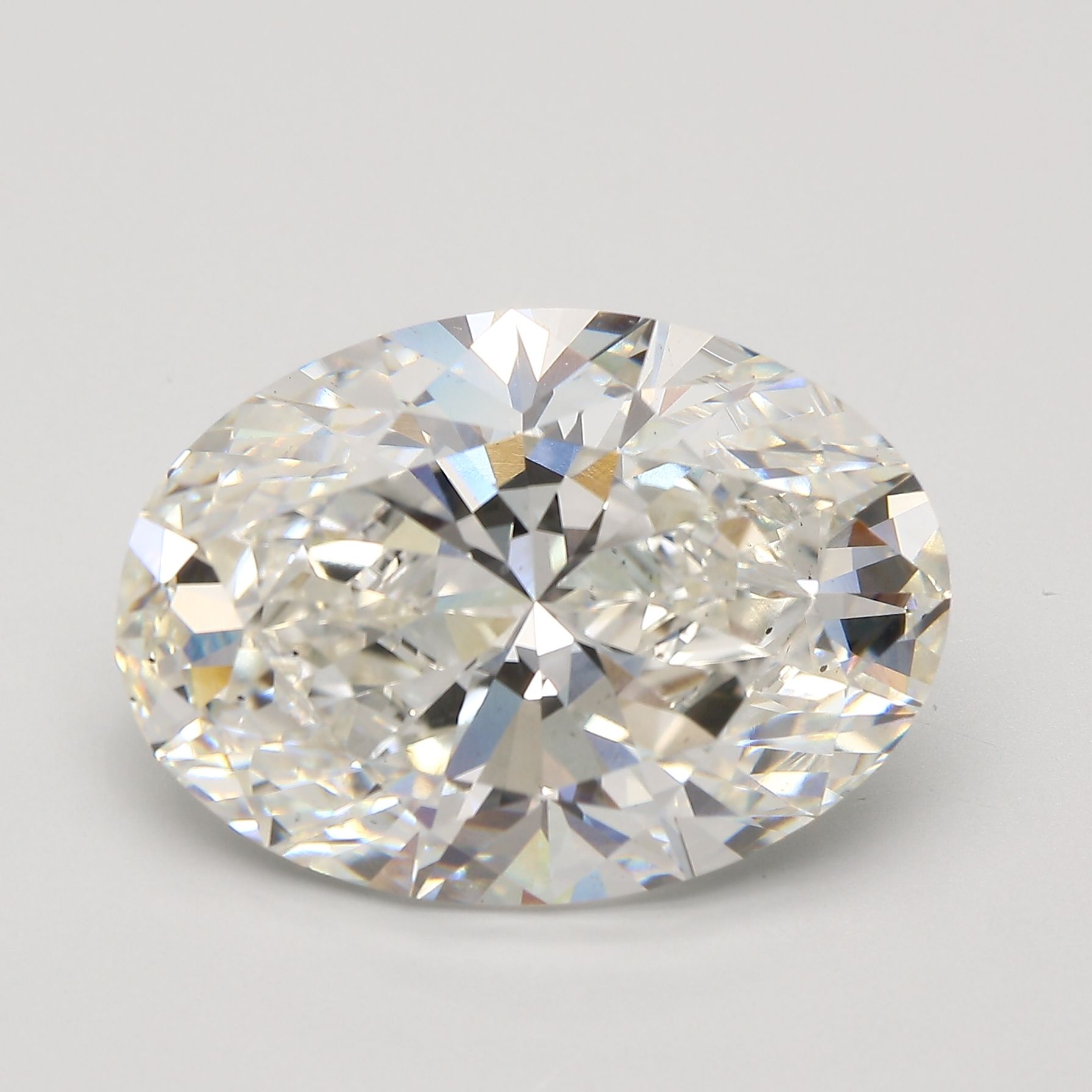 13.54 carat g VS2 EX Cut IGI oval diamond