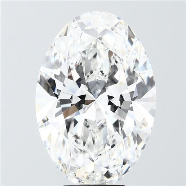 8.05 ct. oval Lab Grown Diamond front image