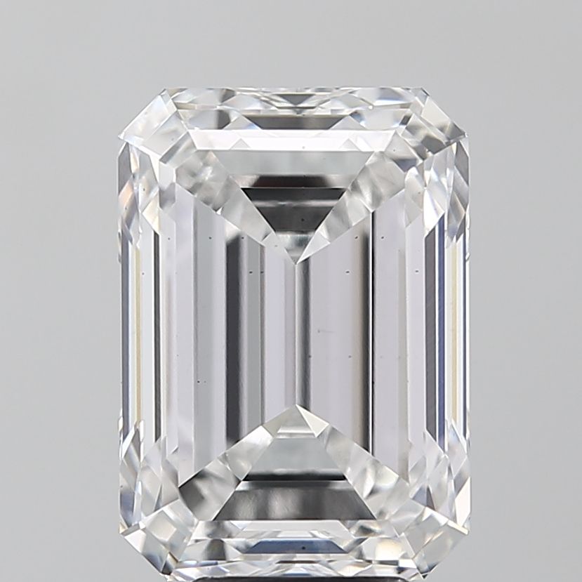 7.02 ct. emerald Lab Grown Diamond front image