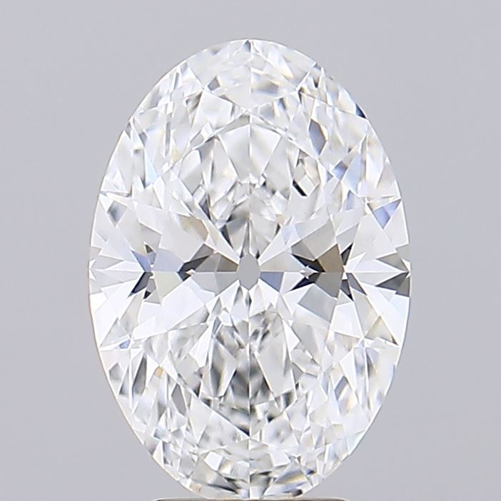 2.56 ct. oval Lab Grown Diamond front image
