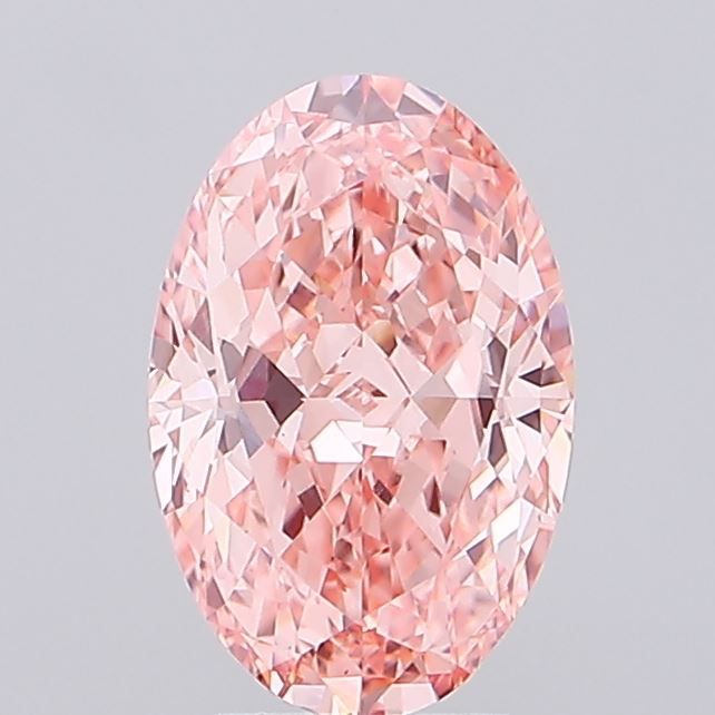 3.01 ct. oval Lab Grown Diamond front image
