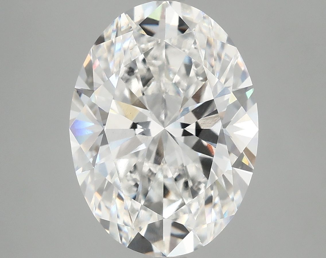 5.00 ct. oval Lab Grown Diamond front image