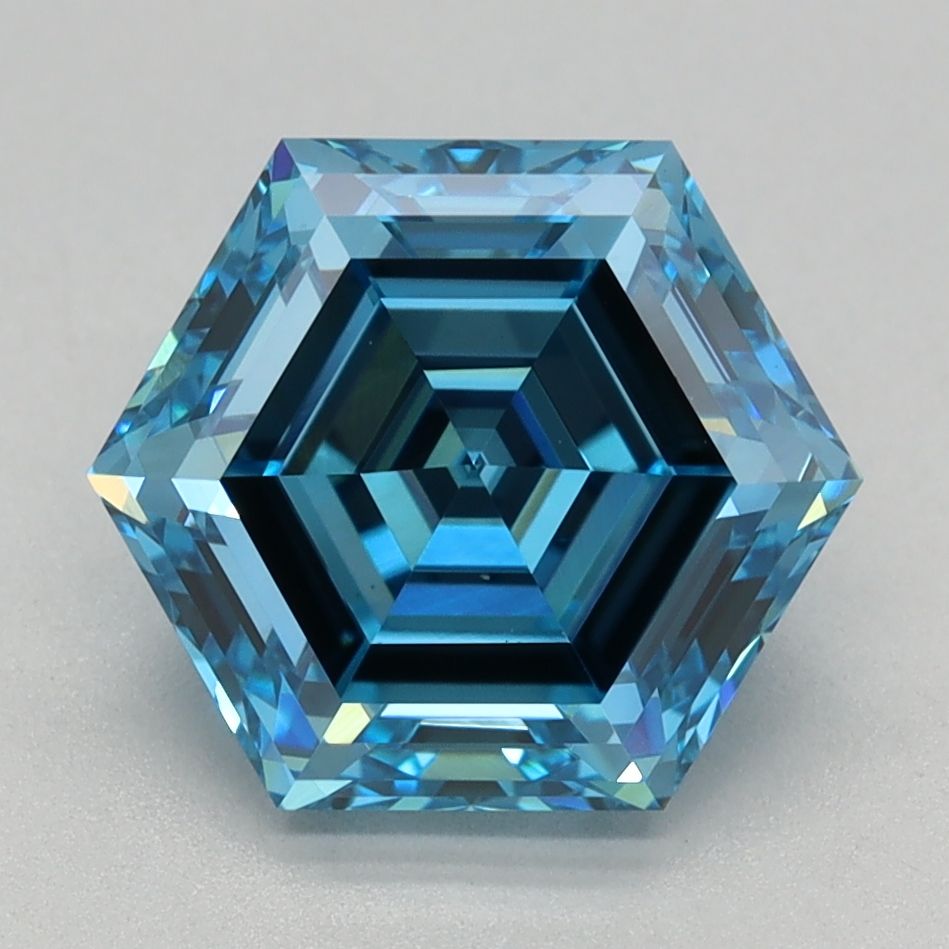 2.33 ct lab-grown Hexagonal Diamond