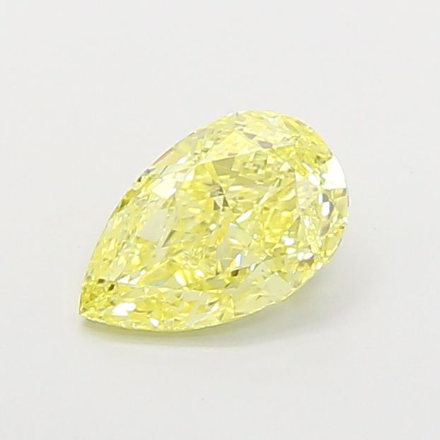 1.07 CT Fancy Intense Yellow PEAR