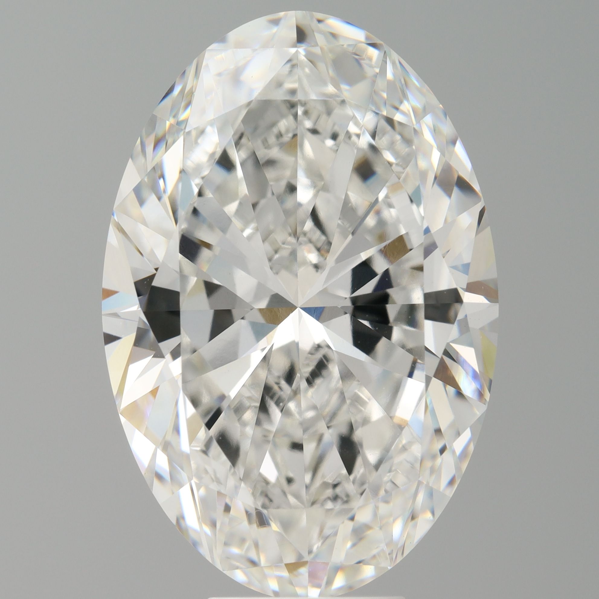 10.00 ct. oval Lab Grown Diamond front image